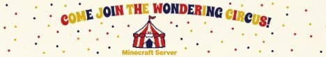 The Wondering Circus! banner