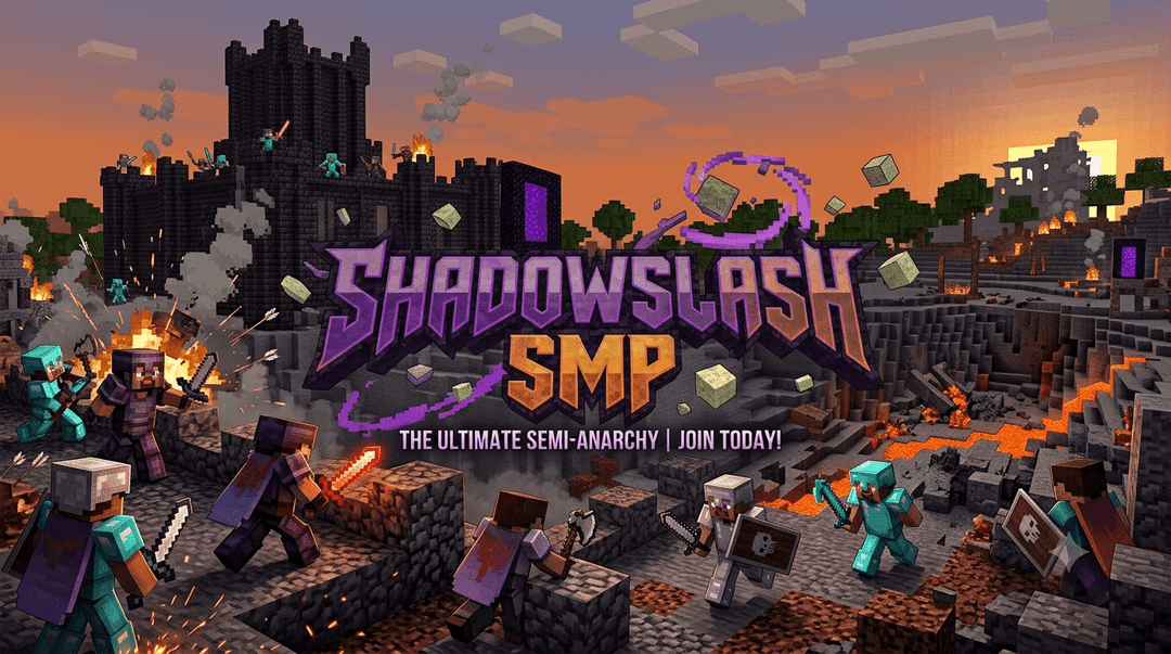 Shadowslash SMP banner